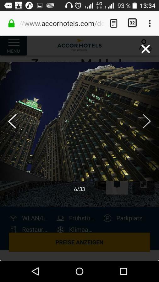 Abraj Zamzam Royal Appartment/haram-kaaba View * Mecca