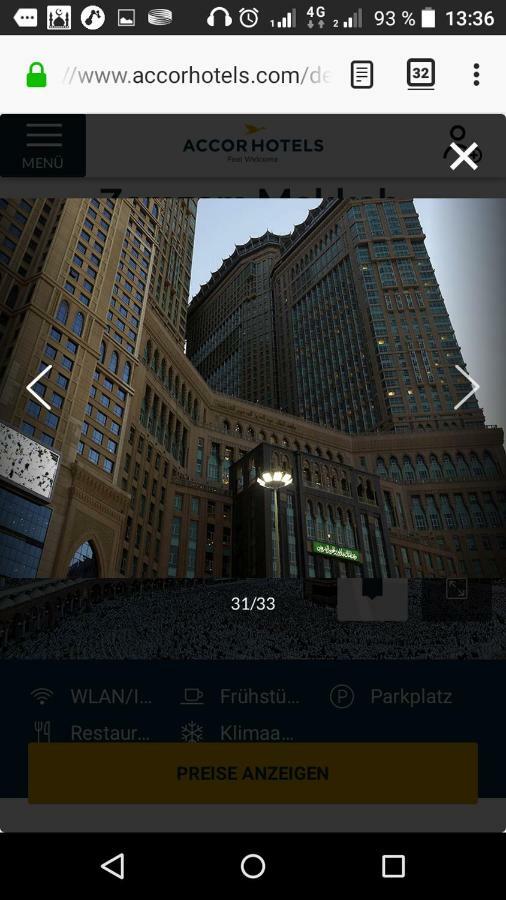 Abraj Zamzam Royal Appartment/haram-kaaba View Mecca